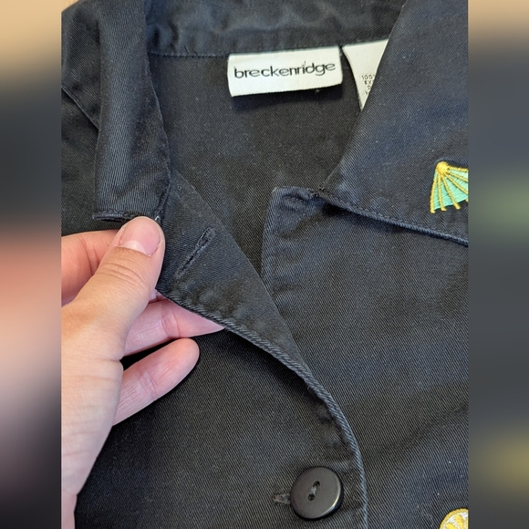 Vintage Embroidered Cocktail Shacket Medium - Picture 5 of 11